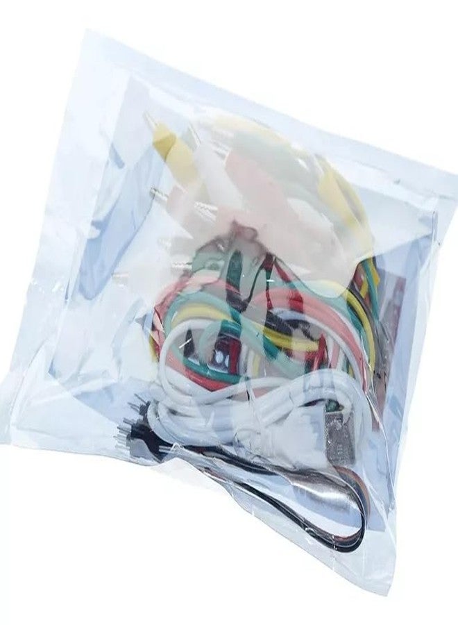 ريس 52 مجموعة أدوات ماكي ماكي التقنية REES52، لعبة تعليمية للأطفال في مجالات العلوم والتكنولوجيا والهندسة والرياضيات، مزودة بكابل USB ومشابك تمساح لتوصيل الأشياء بمفاتيح الكمبيوتر. - Image 5